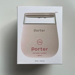 Pink W&P Porter Glass Tumbler- Brand New